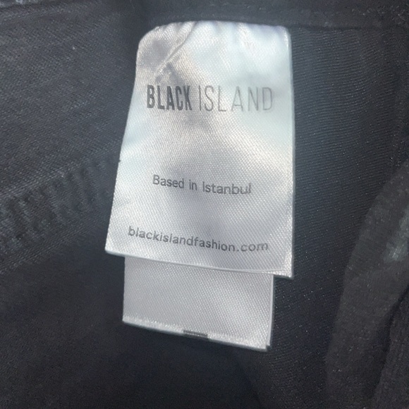 NWT Black Island Gangs Of Street Skinny Moto Cross Sport Distressed Jeans W Zip - Picture 15 of 15